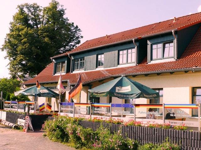 Landgasthof "Wirtshaus Zur Eibe" Hotel Jabel Bagian luar foto