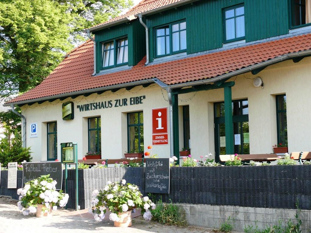 Landgasthof "Wirtshaus Zur Eibe" Hotel Jabel Bagian luar foto